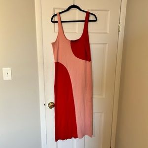 Eloquii knit color block dress size 18/20